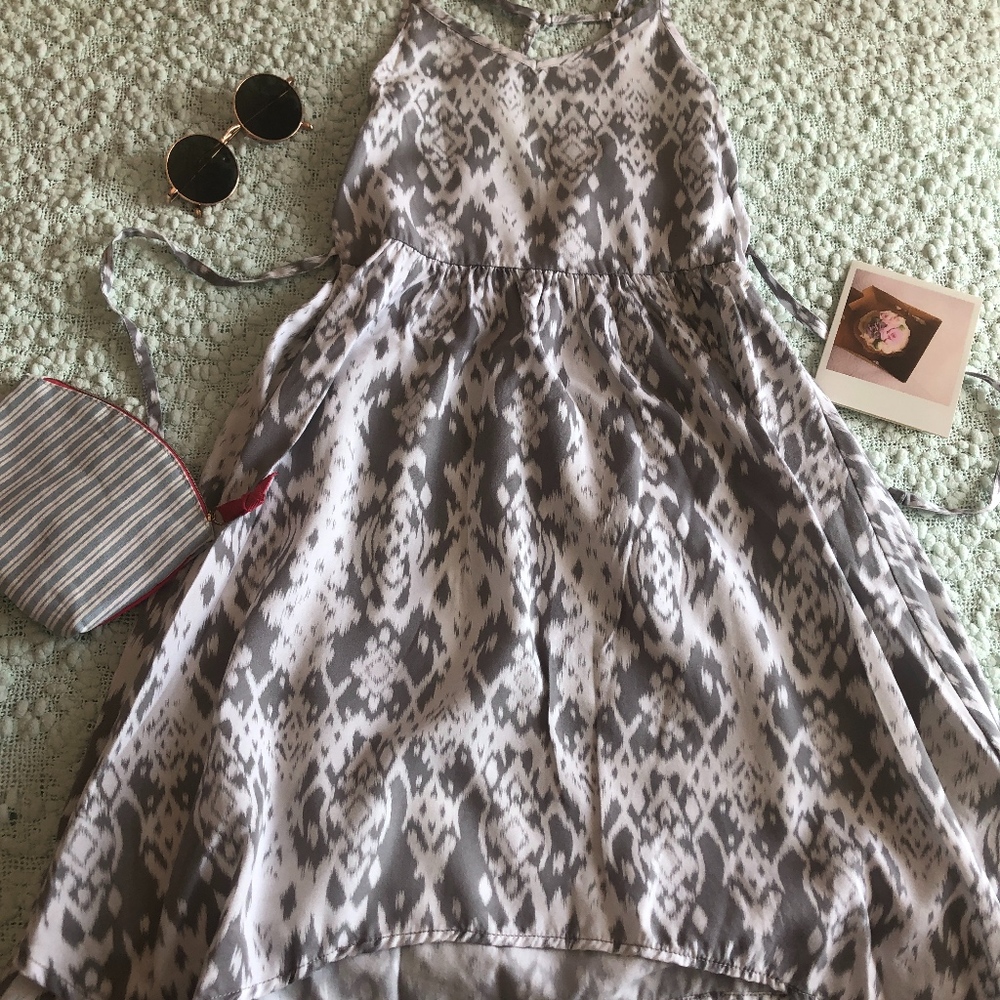 Printed Party Dress